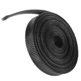 Manchon de protection extensible en tresse pour câbles 6m 8mm/10mm/12mm/15mm/20mm noir