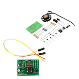 Kit de módulo de campainha de porta NE555 Ding Dong Bell DIY com 3 peças, Kit de treinamento de produção eletrônica DIY de música