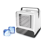 LFJ-08 Mini USB Cooling Fan Negative Ion Air Conditioning 150ML Night Light Fan Air Cooler Air Humidifier