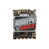 جهاز إرسال FPV RUSH TANK RACE II بتردد 5.8 جيجاهرتز 48 قناة PIT/25/100/200mW/MAX SmartAudio 20x15mm 1.7g لطائرة بدون طيار سباق RC