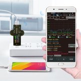 HD Color Sreen bluetooth USB 3.0  Tester Voltmeter Ammeter Voltage Current Meter Battery Charge Measure 