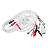 Cable de prueba de corriente de suministro de energía profesional para activación de batería de carga de teléfono y placa para iPhone