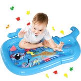 Tapete de jogo aquático para bebês, centro de atividades para o tempo de barriga, presente para bebês de 3 a 9 meses.