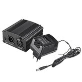 48V Fantomtápfeszültség az BM 800 kondenzátor mikrofonhoz Stúdió Felvétel Karaoke Tápegység EU/US Csatlakozó Audio Adapter DC Tápellátás