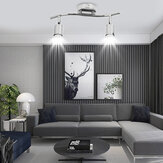 2/3 Hoofden S-vormige Moderne GU10 LED-inbouwspot Verstelbare Spotlight Thuis Keuken Kantoor 85-265V