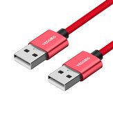 Veggieg US-250 0.5м 1.5м Расширительный кабель USB для подключения мужского разъема к мужскому разъему. Кабель передачи данных для ноутбука и радиатора компьютера.
