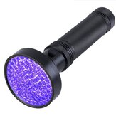 Purple UV Ultra Violet 100 LED Flashlight Blacklight Light Inspection Lamp Torch