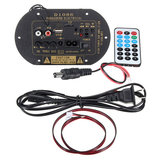 80W Subwoofer Hi-Fi Amplifier Board High Power bluetooth Car TF USB 12V/24V/220V