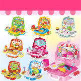 Pretend Play Set Kids Dream Suitcase Educational Role Play Boys Girls Blocks Toys Set