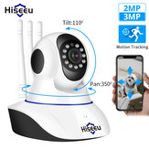 Hiseeu 1536P IP kamera WIFI vezeték nélküli 3MP Smart Home biztonsági kamera Felügyelet 2-utas hang CCTV Pet kamera 2MP Baba figyelő