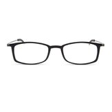 Hordozható TR90 anti-bluelight presbitopikus olvasószemüveg + tok Ultra vékony papír nagy felbontású műgyanta könyvjelző szemüveg férfiaknak és nőknek