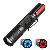 XANES® W609 XHP50 LED Flashlight 1200lm 5 Modes Zoomable Tactical Torch USB-C Rechargeable 21700 Battery
