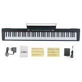 Piano digital portátil de 88 teclas com teclado de velocidade padrão, edição profissional de piano eletrônico