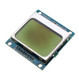 3pcs 5110 LCD Screen Display Module SPI Compatible With 3310 LCD