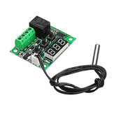 2 Stück W1209 DC 12V -50 bis +110 Temperatursensor Steuerung Schalter Thermostat Thermometer Geekcreit für Arduino - Produkte, die mit offiziellen Arduino-Boards funktionieren
