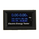 DC120V 20A LCD Medidores de corriente Voltímetro digital Amperímetro de voltaje Amperímetro Wattímetro Voltímetro Indicador de probador de capacidad