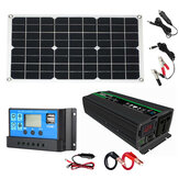 8000 W Solar Inverter Kit Zonne-energie Systeem Met 18 W Zonnepaneel 30A Solar controleur voor Camping Reizen