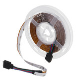 49FT 15M Tira de luz LED RGB 3528 a prueba de agua/no a prueba de agua cinta flexible lámpara DC12V + control remoto de 44 teclas + fuente de alimentación