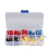 102Pcs Assorted Insulated Ring Crimp Terminal Electrical Wire Connector Terminal Kits