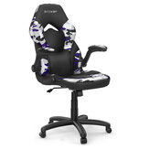 Игровое кресло BlitzWolf® BW-GC4 в гоночном стиле с камуфляжным / полиуретановым / сетчатым материалом Реверсивный подлокотник с расширенным сиде