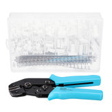 Excellway Wire Crimping Tool Kit 900 pezzi JST-XH 2,54 mm Connettori Assortimento Terminale Pinza a crimpare 
