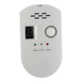 LED Sensibilidade exibição detector de vazamento de gás alarme do sensor de alarme do monitor de GNL carvão gpl