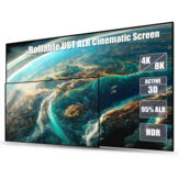 AWOL 100Inch ALR Projector Cinematic Screen UST 16:9 170° Viewing Angle Ambient 95% Ceiling Light Giant Cinema Screen