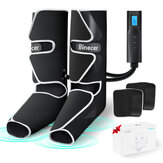 Binecer Bein- und Fußmassagegerät mit LCD-Display, Vibration, Fuß- und Wadenmassage zur Förderung der Durchblutung und Schmerzlinderung mit 3 Modi und 3 Intensitäten