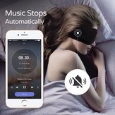 XIAOMI Sleepace Sleep Auriculares Cómoda lavable Eye Mascara Aplicación inteligente Bloqueo de sonido Cancelación de ruido Auricular Control remoto