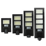 900W-3600W 280-1120 LED Güneş Sokak Lambası PIR Hareket Sensörü Duvar Lambası IP65 Su Geçirmez
