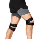 Męski, regulowany, elastyczny pasek na kolano Brace Kneepad Patella Safety Guard Strap