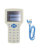 RFID NFC копировщик карт - программатор считывателя дубликатора на 10 частот для IC и ID карт на английском языке