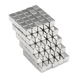 3/4/5mm 125 piezas Juguetes magnéticos Cubo Caja de lata Bolas magnéticas Cuadrado mágico Rompecabezas 3D Juguete Regalo Decoración