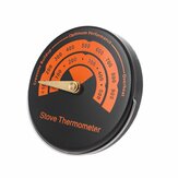 1PC Legierung Magnetofen Rauchrohr Thermometer Dropshipping Magnet Holzofen Thermometer Kamin Lüfter Herd Thermometer BBQ Thermometer