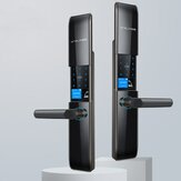 YNSUR B380 Automatisches Smart-Fingerabdruckschloss für Zuhause Elektronisches Codeschloss Haushalts-Smart-Türschloss zur Diebstahlsicherung