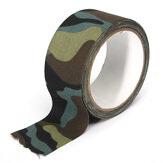 10M Camouflage Wrap Tape Camo Tape Duct Tessuto Mutifunzionale Impermeabile campeggio Nastro Stealth