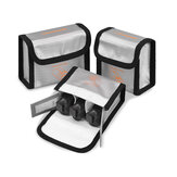 Bolsa de almacenamiento de seguridad a prueba de explosiones para baterías para DJI Mavic Mini RC Drone, paquete de 1/2/3 unidades