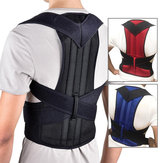 Protección de soporte de espalda, corrección de postura de hombros y alivio del dolor - correa de cinturón de refuerzo de ortesis de soporte de fijación para corregir la joroba.