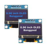 Schermo di comunicazione OLED I2C IIC Geekcreit® da 0.96 pollici modulo LCD 128*64 per Arduiino - prodotti che funzionano con schede ufficiali Arduiino