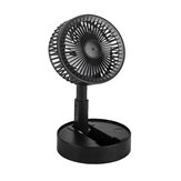 USB Rechargeable Handheld Fan 180 ° Flip Portable Desktop Office Fan Folding Retractable Fan Outdoor Mini Fan