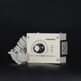 Regulador de velocidade DXTY-4000W com interruptor Temperatura Pressão Desaceleração Controlador de velocidade variável Ventilador ajustável 220V