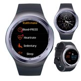 KALOAD Y1 PLUS 1.54 '' IPS Smartwatch voor scherm Hartslag bloeddrukmeter Fitness Sportarmband