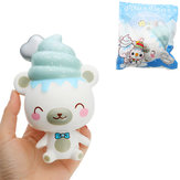 Yummiibear Polar Bear Squishy 14cm Slow Rising With Packaging Collection Gift Soft Toy