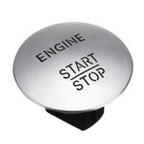Keyless One-Key Motor Start Stopp Druckschalter Taste Zündschalter Silber / Rot für Mercedes-Benz 2215450514