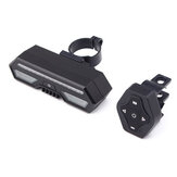 XANES STL14 kerékpár hátsó lámpa irányjelző figyelmeztető USB vízálló hátsó lámpa kerékpározás 