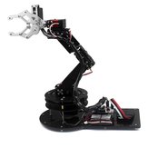 LOBOT 6 SERBESTLIK Alüminyum RC Robot Kol Tutucu APP Çubuk Kontrol Programlanabilir Eğitim Kit