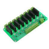 Módulo de relé de estado sólido de 8 canales de 5V DC 2A Geekcreit para Arduino: productos compatibles con placas oficiales de Arduino