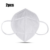 2Pcs KN95 4-Lagen-Gesichtsmasken Selbstansaugende Filter-Atemschutzmaske Atmungsaktive Staubschutzmaske