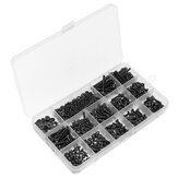 730PCS M3 Screws Set Carbon Steel Hexagon Socket Cap Head Screws Bolts for RC Airplane Fixed Wing RC Drone