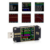 FNB38 Current Voltage Meter USB Tester QC4+ PD3.0 2.0 PPS Fast Charging Protocol Capacity Tester 5A 5V 12V 24V